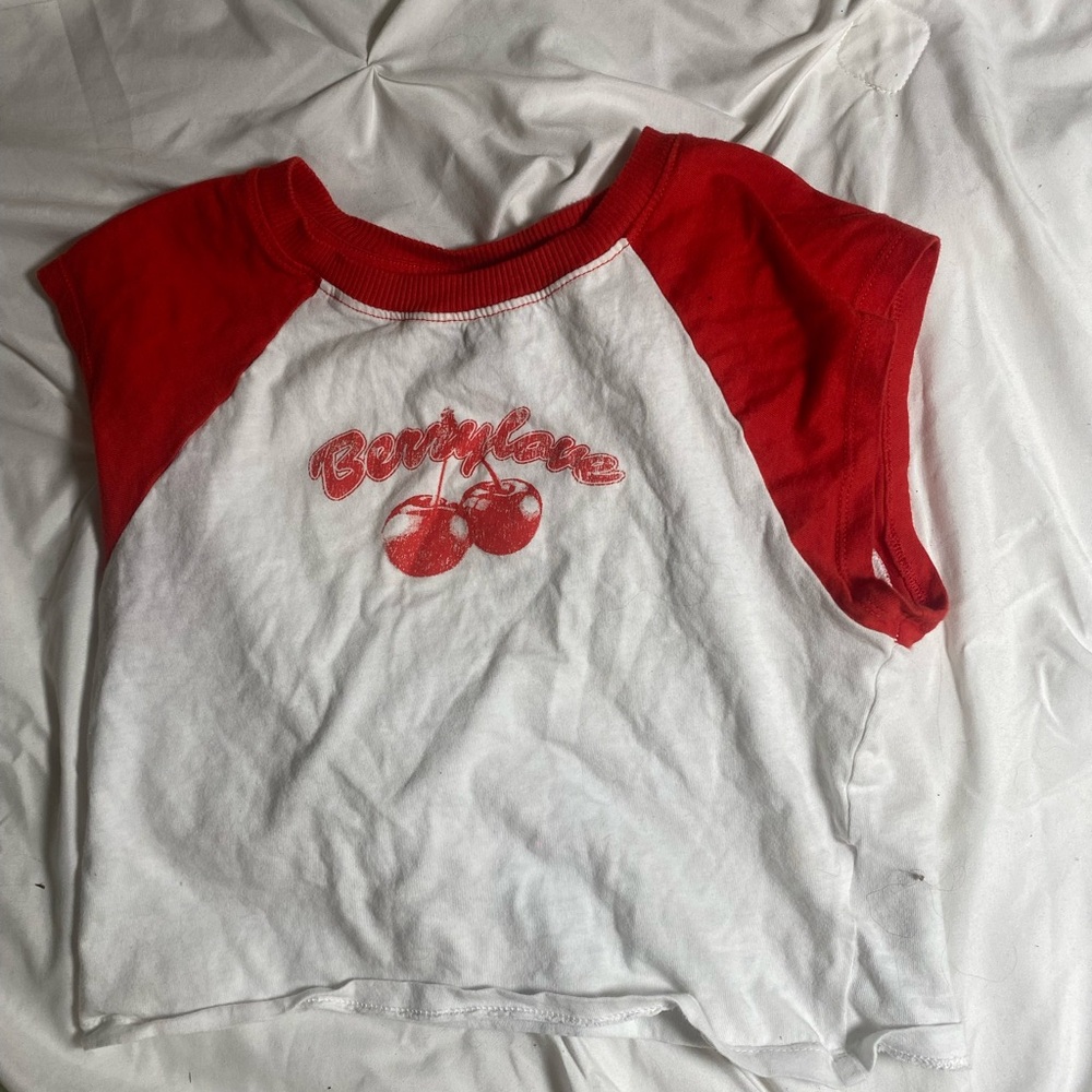 Muscle tee Crop Top